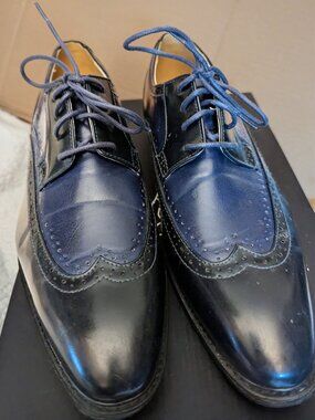 Antonio Cerrelli Men's Deep Blue Men's Shoes Size 9.5